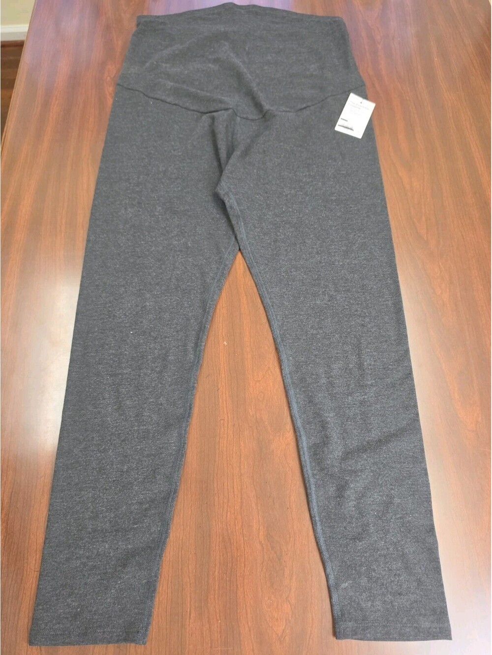 NWT Sonoma Maternity Leggings Large Gray The Everyday Legging Casual Athleisure